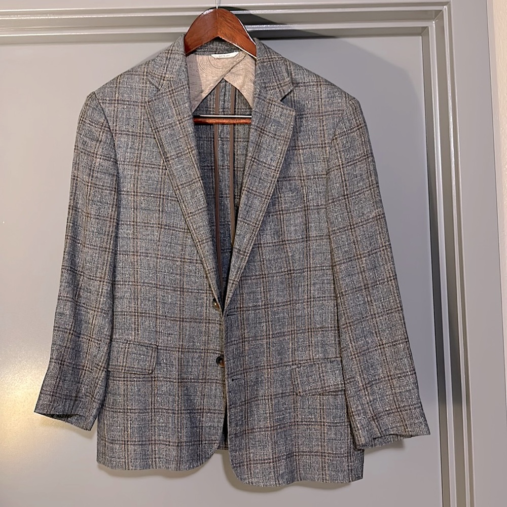 Billy Read unstructured sportscoat, great for Fall but wear year-around.